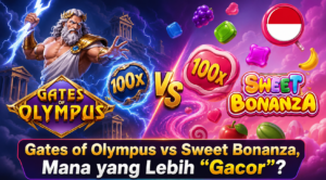 Perbandingan Gates of Olympus dan Sweet Bonanza dari Pragmatic Play.