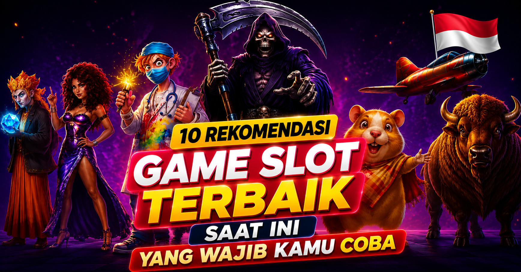 Rekomendasi 10 Game Slot Terbaik Saat Ini yang Wajib Kamu Coba