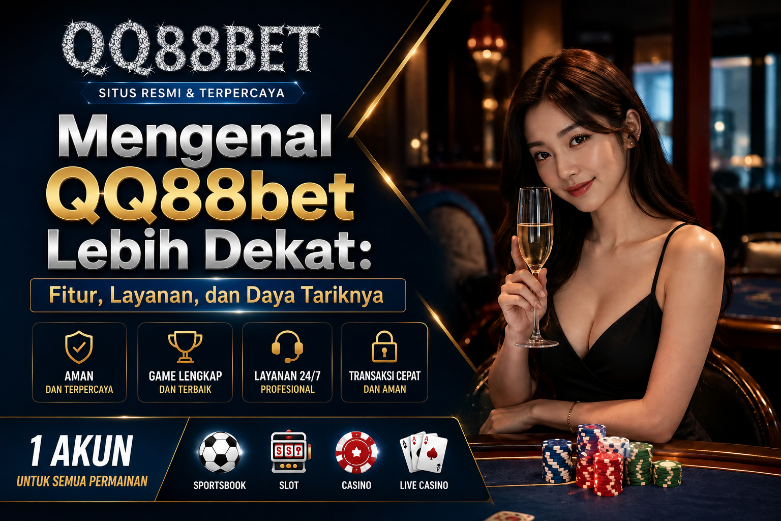 Mengenal QQ88bet Lebih Dekat: Fitur, Layanan, dan Daya Tariknya